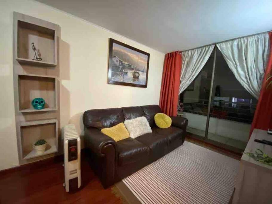 Comodo Departamento En El Centro De Stgo Apartment Santiago de Chile Bagian luar foto
