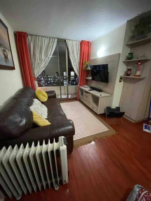 Comodo Departamento En El Centro De Stgo Apartment Santiago de Chile Bagian luar foto